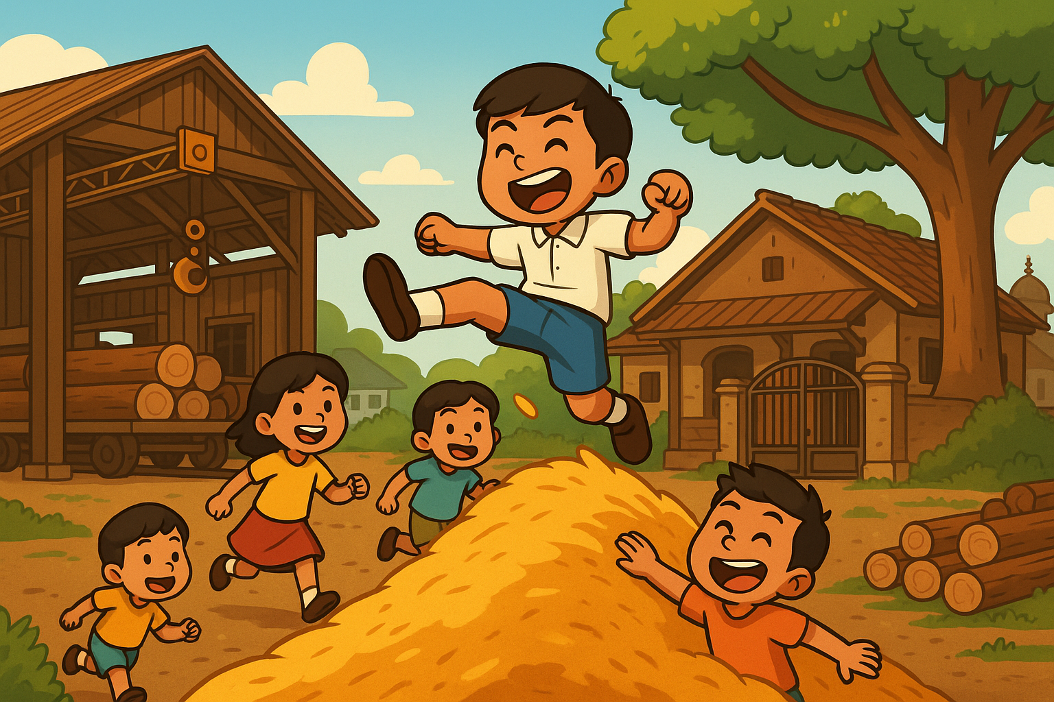 Serbuk Kayu dan Buah Keres: Kenangan Masa Kecil Keevy